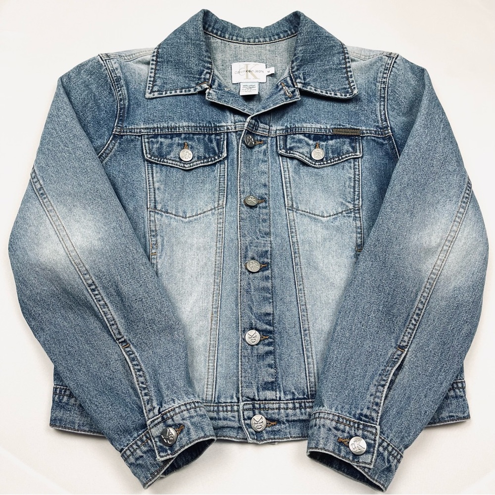 Vintage Calvin Klein Trucker Jean Jacket - Picture 4 of 9